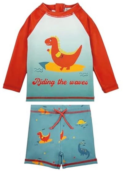 Zwemshort voor baby's met UV-bescherming, UPF 50+, sneldrogend en comfortabel voor kinderen 0-6 jaar