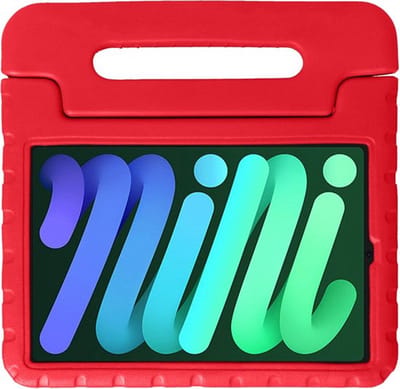 Kids Case For For IPad 9.7-Inch 2017/2018 IPad Air 2013/2014 Hoesje cover speciaal voor kinderen stevig dikke beschermende hoes Rood