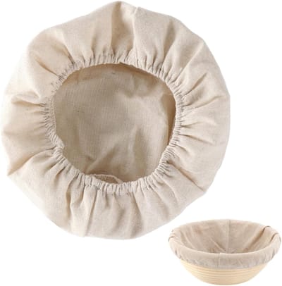 Rijsmand Brood - Zuurdesem Mand - Broodbereiding Thuis - Natuurlijk Rotan Materiaal - 23 x 8 cm - Natuurlijk