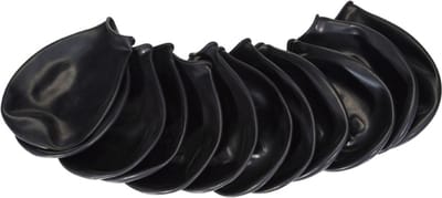 Buster Pawz - Dog shoe XL 12.7cm black 12 pcs - (278098)