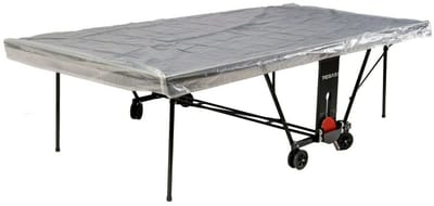Beschermhoes Tafeltennistafel - Flat Cover Tabletennis - Afdekhoes tafeltennistafel - Pingpongtafel - Transparant