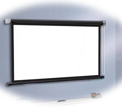 Uittrekbaar Projectiescherm - Filmscherm Handmatig - Thuisbioscoop Creëren - Telescopisch Ontwerp - 60 Inch 4:3 - Wit