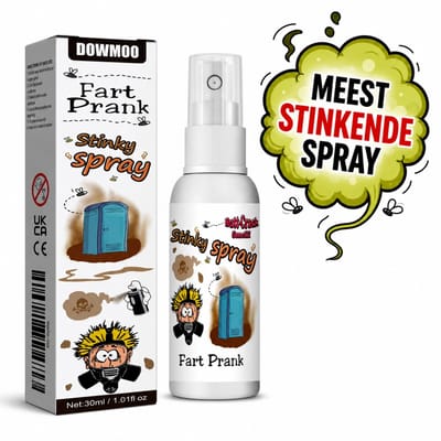 Fart Spray - Stinkbommen Effect in een Flesje - Poep Spray voor Pranks - Stink Spray - Fart Bomb