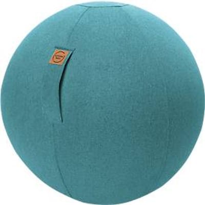 Zitbal FELT, vilt-imitatie 100% polyester, afwasbaar, scheurvast, draaglus, aquarius