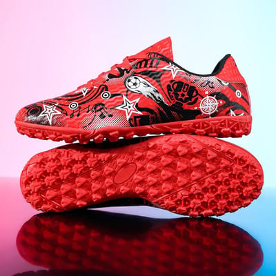 Nieuwe Kinder Voetbalschoenen Mannen Originele Voetbalschoenen Indoor Professioneel Voetbalveld Schoenen Society Noppen TF/AG Sneakers Antislip 43