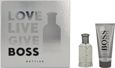 Hugo Boss Bottled Giftset - 50 ml eau de parfum spray + 100 ml douchegel - cadeauset voor heren