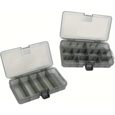 2 Stuks Luya Doos Luya Kunstaas Kunstaas Accessoires Opbergdoos Gereedschapskist Verplaatsbare Vakjes Accessoires Doos 2pcs