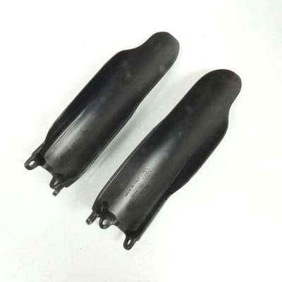 Paire protection de fourche noir UFO pour moto Yamaha 125 YZ YA03896#001 Neuf
