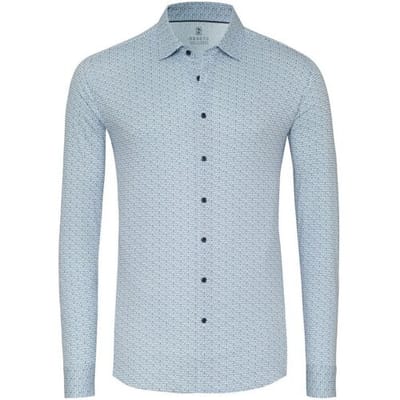 Desoto Overhemd Multi Mini Plus Pattern Blauw / male