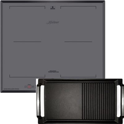 KAISER inductiekookplaat KCT 6730 FIG+Grillplaat, 60 cm inbouwkookplaat