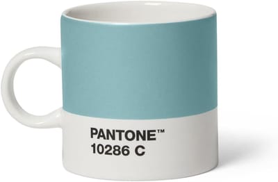 Espressokopje Dikwandig - Koffiekopje Mok - Thuisgebruik Keuken - Vaatwasmachinebestendig - 120 ml Inhoud - IJsblauw