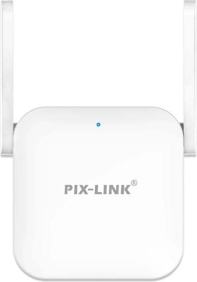 WiFi Repeater 300Mbps – Wireless-N Signaalversterker – WiFi Extender met RJ45-poort – WiFi Booster 2.4GHz – Tot 32 Apparaten