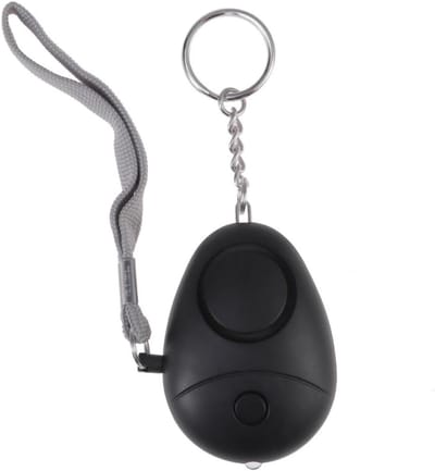 Persoonlijk Alarm - Mini Sirene - Noodsituaties Melden - 130dB Geluid - 5x5x2 cm - Zwart