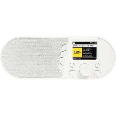 Telestar 5720050, Internet, 7 W, TFT, 6,1 cm (2.4"), Wit, USB