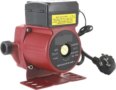 Verwarming Circulatiepomp - Waterpomp Warmte - Huishoudelijke Verwarming - Automatische Temperatuurregeling - 165W - Zwart