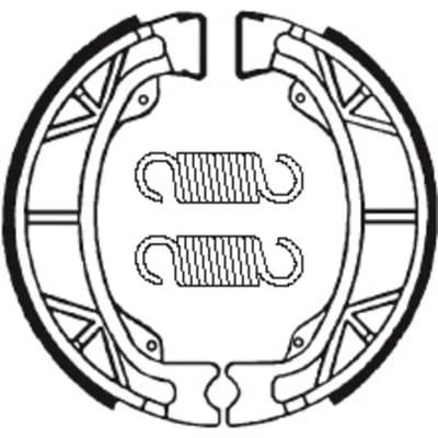 Motoschijfremvoering organisch Tecnium BA012 Aprilia