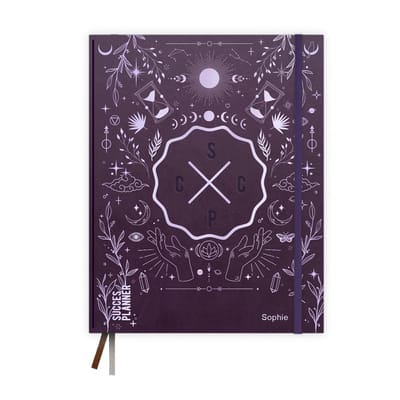 SuccesPlanner 2026 - weekplanner & agenda – privé & business in één planner - Purple Universe - Kantoor & School - Planners