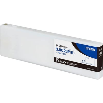 Epson SJIC26P(K) inktcartridge zwart (origineel)