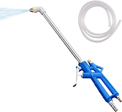 Autowasser Spuitpistool - Hogedrukstaaf Verlengstuk - Precisie Reiniging - Lange Mondstuk Ontwerp - 395 cm - Blauw