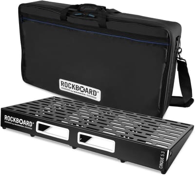 Rockboard Cinque 5.3 with Gigbag - Pedalboard voor gitaren