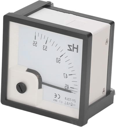 AC Frequentiemeter - Frequentiemeter - Industriële Metingen - Hoge Nauwkeurigheid - 72x72mm - Wit