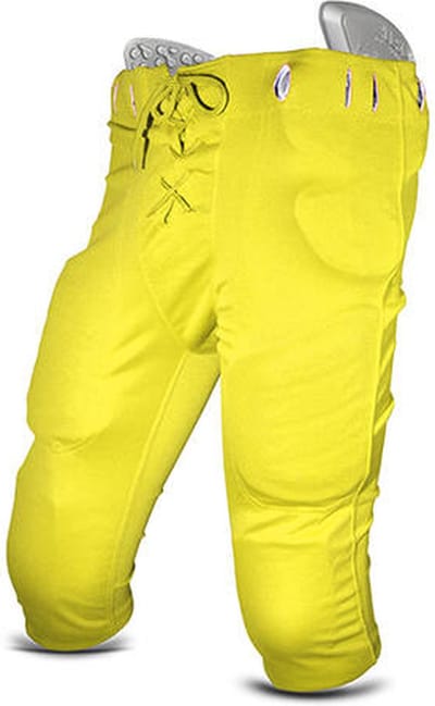 All Star FBP1A Adult 14 Slot Poly Pant L Gold Gamepants voor Sport American Football