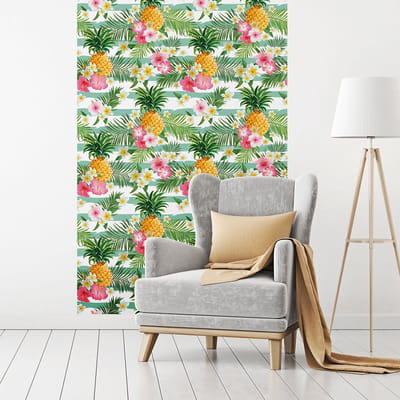 Behang-effect sticker - VALDIVIA - 30x30cm