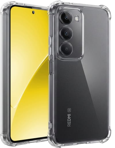 Hoesje - Geschikt voor Xiaomi 15 - Sterk & Shockproof - Siliconen Case - Back Cover - Telefoon Hoes Shock Proof - Telefoonhoesjes - Transparant
