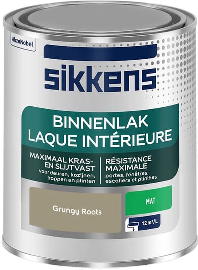 Sikkens - Binnenlak Mat - Grungy Roots - Mengverf - 750 Ml