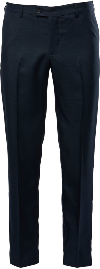 Men Plus - Heren - Businessbroek Florenz Buikfit combinatiesysteem - Navy blauw - Maat 64