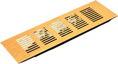 Plafondventilatierooster - Ventilatierooster - Luchtstroom Verbeteren - Duurzaam ABS Kunststof - 2 stuks - Goud