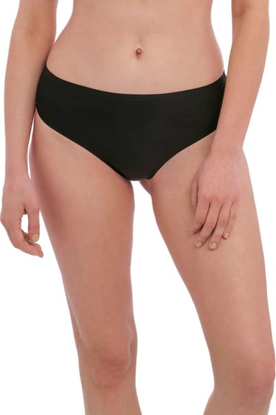 Exclusive Dames Invisible Slip / Ondergoed / Onderbroek | Naadloos / Zonder Gevoel | Zwart - S