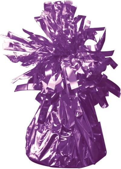 Haza Ballon gewichtjes - paars - 170 gram - helium ballontrosjes