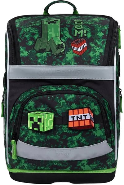 Baagl Rugtas Zippy Plus Minecraft Boom 21L