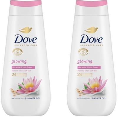 Dove Advanced Care Douchegel - Glowing - 2 x 225 ml