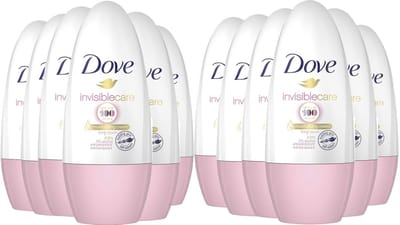 Dove - Deodorant - Roller - Invisible Care - 50ml x 12