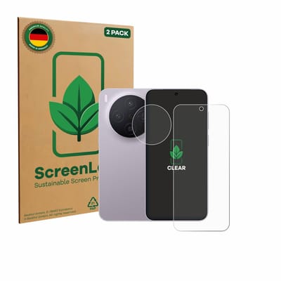 2 Stuks Screenprotector voor Vivo X300 Pro (Voor+Camera) - Hoogwaardige Beschermfolie transparant
