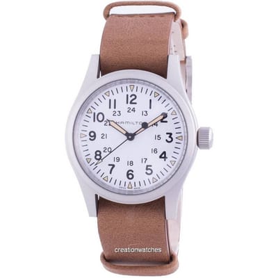 Hamilton Khaki Field White Dial Automatic H69439511 Heren horloge wit