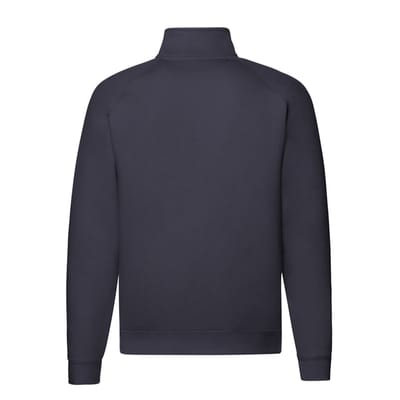 Fruit of the Loom Heren Premium Sweatshirt met Ritssluiting (Deep Navy)