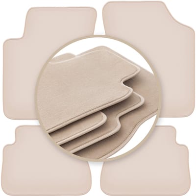 PREMIUM beige matten voor: Kia Picanto I hatchback 2003-2011