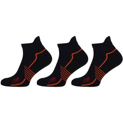 STAPP Wandelsokken Sneaker - Active Outdoor Bamboe - 3 paar - Marine - Maat 35/38