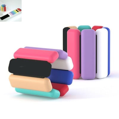 2-stuks Verstelbare pols- en enkelgewichten - Fitness gewichtbanden - Yoga en dans trainingsaccessoire - Zachte siliconen buitenlaag, verstelbare klittenband - Siliconen - 17,5×7,5×1,7 cm - Geschikt voor pilates, wandelen en aerobics - Kleurrijk