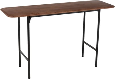 J-Line console Neo - rubber - naturel/zwart