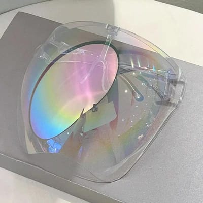 Enorme Buiten Sport Goggle Zonnebril dames Voor Mannen Vintage Zonnebril Punk Oversized Beschermend Omhulde Masker Fietsbril