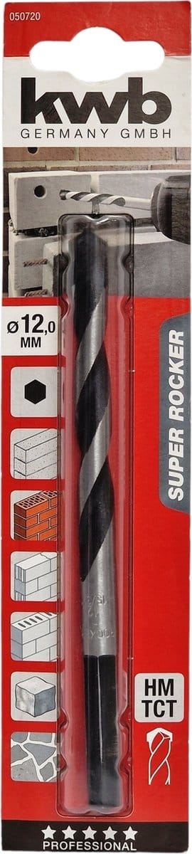 KWB Rocker Betonboor 6-kant - 12.0 mm