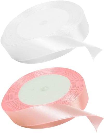 Dailygoods- Verpakkingstape 2 Rollen - Cadeaulint - Kledingaccessoires - Handgemaakt Lint - Polyester - 2 cm Breed