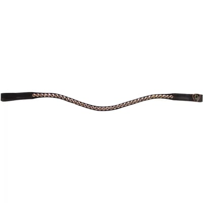 Frontal voor paard diamanten goud Tattini