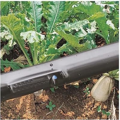 Druppelslang Irrigatie - Waterslang - Planten Water Geven - Polyethyleen Materiaal - 10 Meter - Zwart