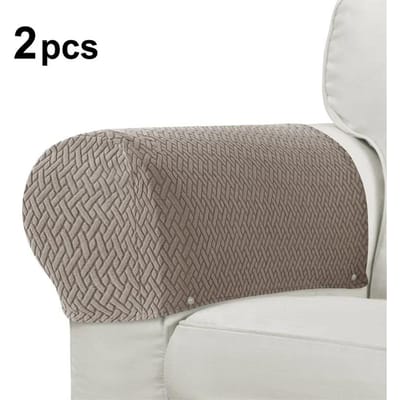 2 stuks/set Stretch Jacquard Armleuning Stoelhoezen Sofa Armhoezen Universele Hoes voor Woonkamer Huisdecoratie Armleuningbeschermer