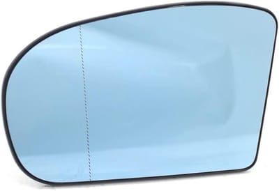 Vervangende Achteruitkijkspiegel Glas Links/Rechts met Verwarming voor M-ercedes B-enz W203 W211, Blauw/Wit, Geschikt voor 2038100121 2038101021